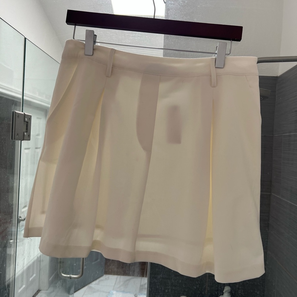 Bishop + Young Anthropologie Trouser Mini Skirt